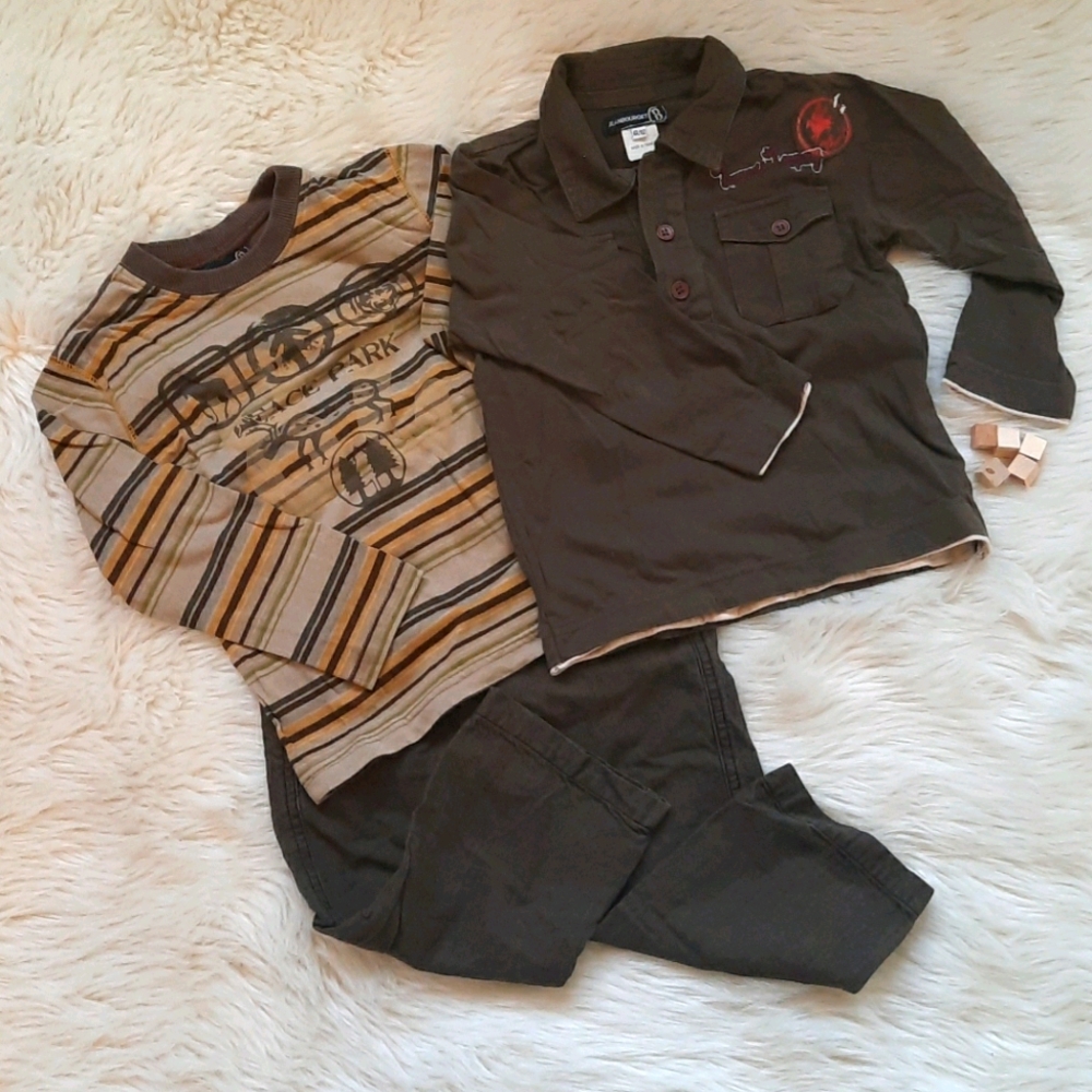 3 Pieces of JeanBourget 4T clothes